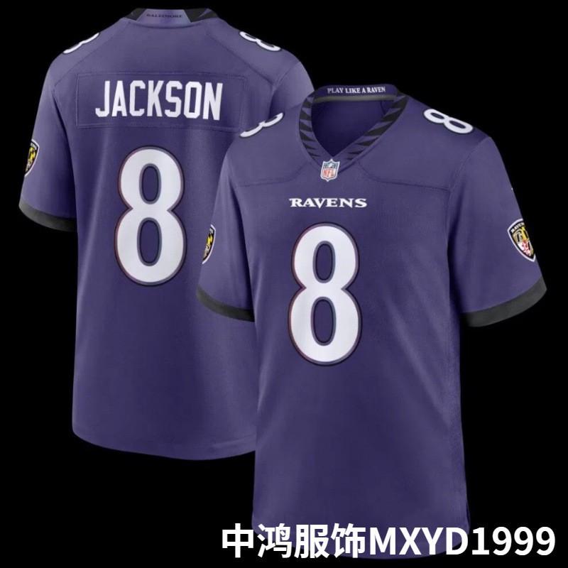 Baltimore Ravens 8 Jackson Football Jersey - Game Day Uniform Fans