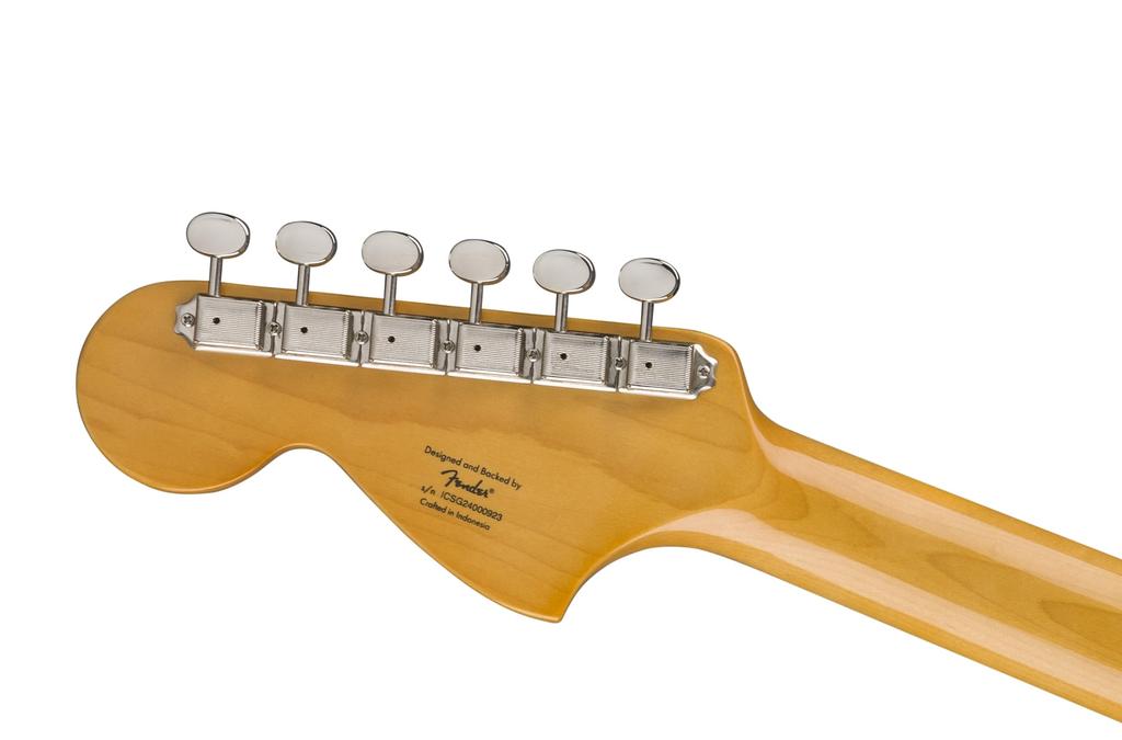 Squier by Vibe Stratocaster HT HSS Laurel Fingerboard Black Pickguard Olympic White Squier Fender/Classic '70s