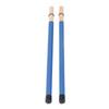 2Pcs Drum Brush Drumstick Stick Mallet Bamboo Percussion Tool Instrument Accessory Set Kit Blue