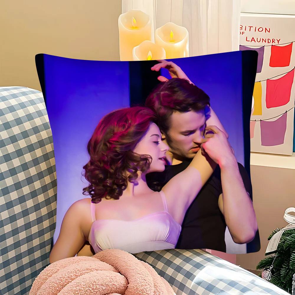 Vintage Film Classic Dirty Dancing Pillow Case Fashion Square Pillowcase Bedroom Sofa Room Ins Decoration Leisure Cushion Cover