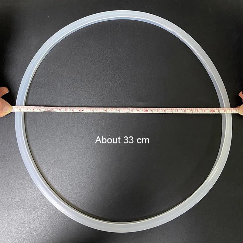 YOMDID Pressure Cooker Silicone Sealing Ring High Temperature Resistant Silicone Rubber Ring Kitchen Pressure Cooker Accessories