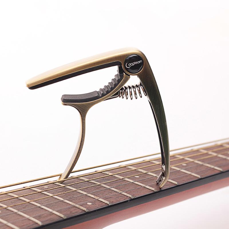 Longteam Acoustic Guitar Capo Guitar Part Accessories Instrument