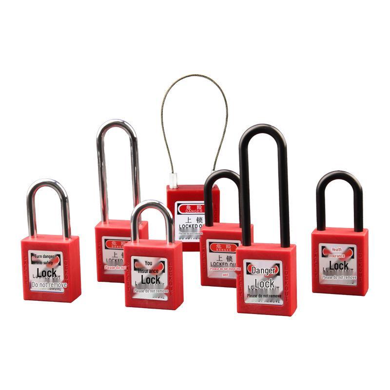 Bedi 38mm Industrial Safety Padlock: Engineering Plastic Insulated Electrical Lockout/Tagout (LOTO)