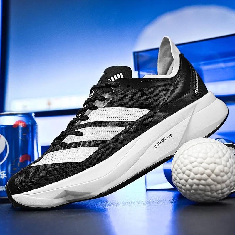 LaoShi Men's Women's Couple Shoes Increased Height Lightweight Sports Slow Running Casual Shoes Celebrity Same Style Night Glow