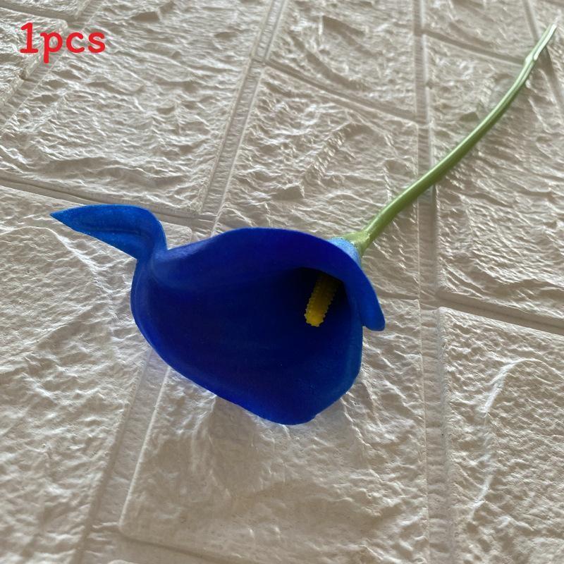 Soft Touch Pu Artificial Calla Lily For Home Styling Decoration Photography