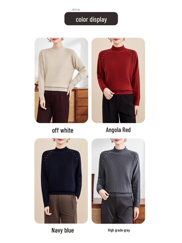 2025 New Stylish Winter Knit Sweater for Middle-aged & Elderly Women