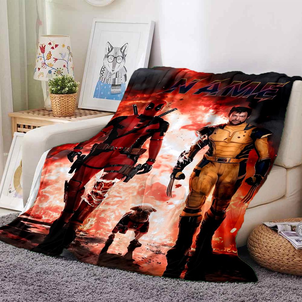 Custom Name Venom Artwork Poster blanket for Couch & Bed, Plush Cozy Fuzzy Blanket Super Soft & Warm Blankets for Fall and Winter. 0908435