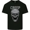 Creep Human Skull Gothic Rock Music Metal Mens Cotton T-Shirt Tee Top