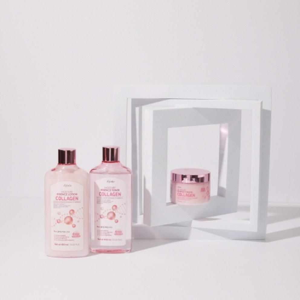 [Espoir] Collagen Moisture Essence Cream, 200g, Whitening & Anti-Wrinkle, High Moisturizing & Elasticity