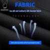 PLAYBOY Men's Ice Silk Straight-Fit Business Casual Trousers