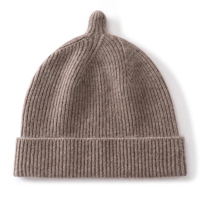 Cashmere Baby Knit Hat - Autumn/Winter Cute & Warm for Boys and Girls