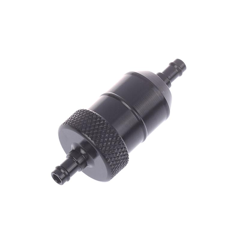 Universal 8mm 5/16'' Motorcycle Fuel Filter Car Oil Inline For Motorcycle Scooters Chrome Aluminum Fuel Filters 7 Color