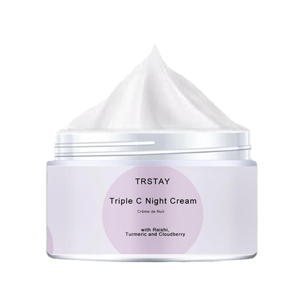 Skin smoothing moisturizing cream reduces fine lines, smooths wrinkles, improves damaged skin, and whitens the skin