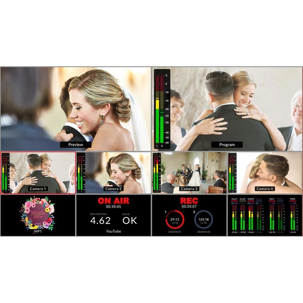 [Prodotto originale nazionale] Blackmagic Design Live Production Switcher ATEM Mini Pro SWATEMMINIBPR