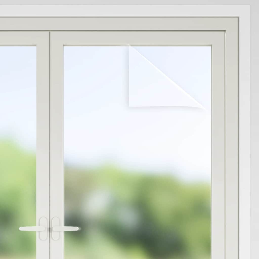 Window Films 3 Pieces Static Matte Grey PVC