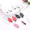 Bat Hair Clips 1Pair Hairpin Household Party Background Decoration Supplies for Teenage Girl Costume Cosplay