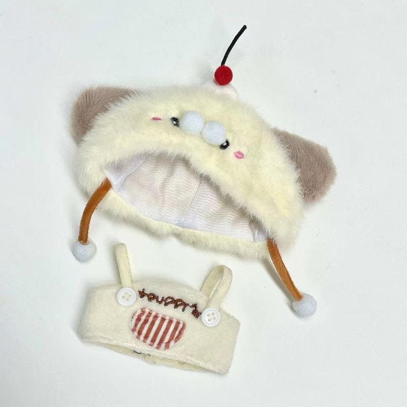 10Cm Doll Clothes Cotton Toy Accessories Diy Dolls Replacement Outfit Clothes Toy Accessories