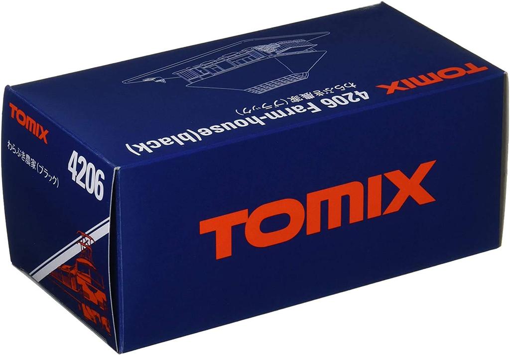 TOMYTEC TOMIX Масштаб N Крыша из соломы Черный 4206 Товары для макетов Железная дорога Фермерский дом, -