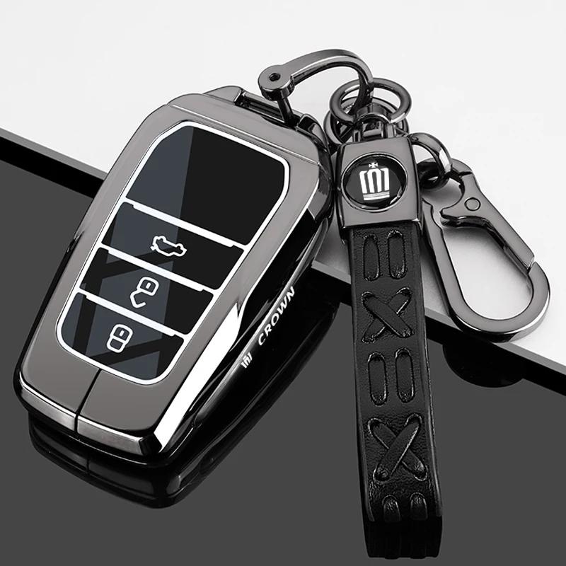 ADR2   Suitable for 2024 new Crown Land release keycase 21/23 Toyota 12/13/14 generation Crown car buckle shell
