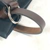 Hermes Cabaricol Bag Shoulder Bag Tote Bag Canvas Black/Brown