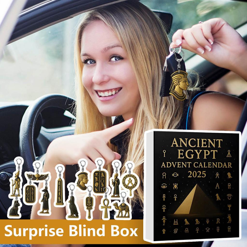 The Countdown Calendar Includes 24 Gifts, Countdown Calendar, And Surprise Keychain