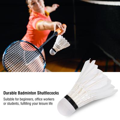 3Pcs Badminton Shuttlecocks for Outdoor Indoor   Sport Training Entertainment