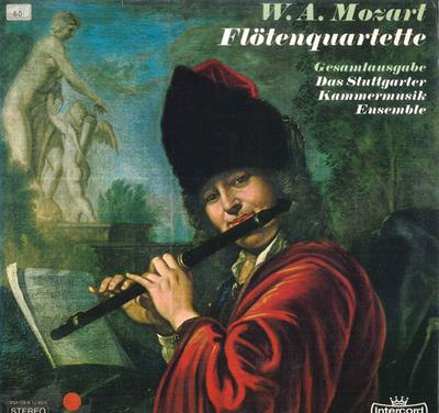 LP Record STUTTGARTER KAMMERMUSIK ENSEMBLE - Mozart Flotenquartette Gesamtausgab 95109K INTERCORD Germany Classical Used