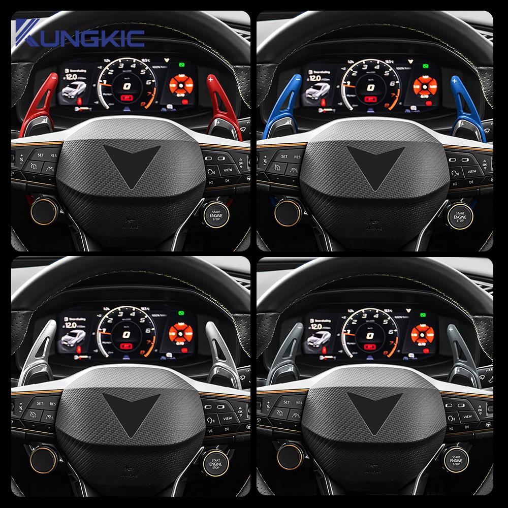 For SEAT Cupra Formentor LEON Ateca 2021 2022 2023 2024 2025 Car Steering Wheel Shift Paddle Paddles DSG Extend Aluminum Alloy
