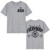 Jesus Is For Everybody Christian Bible Verse Tshirt High Quality Fashion Oversized Tshirts Unisex Summer Casual Cotton T Shirt