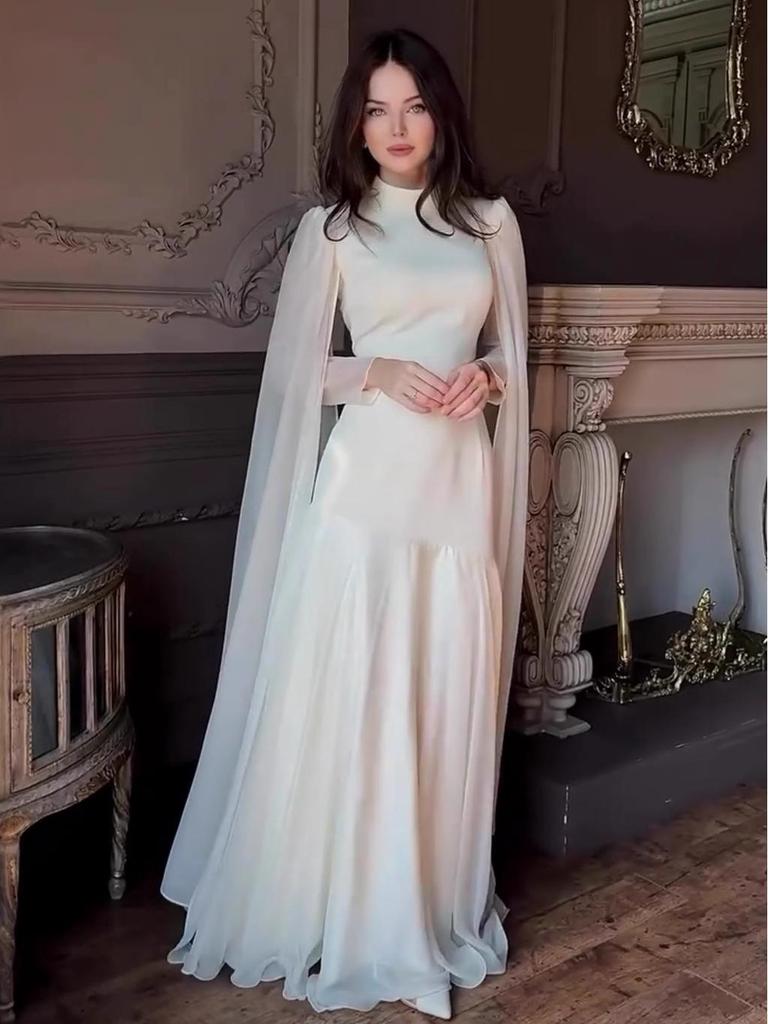 Elegant Autumn Fashion Dress 2025: Long Sleeve, European & American Style for Women