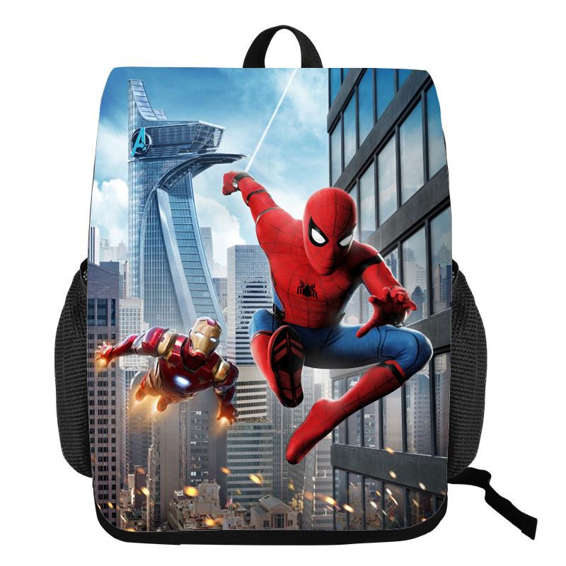 Spiderman Far From Home Stylish School Backpack With Removable Cover And Durable Design