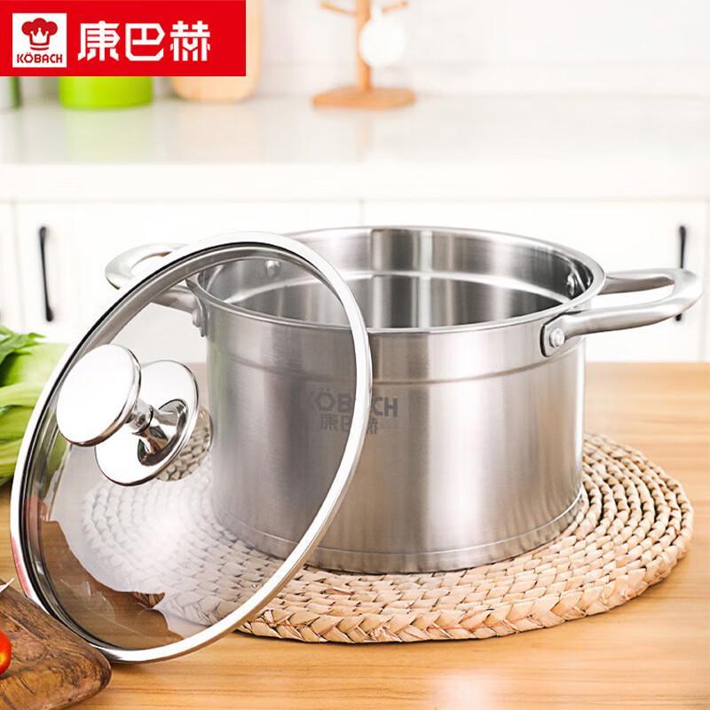 Kobach 22cm Stainless Steel Soup Pot