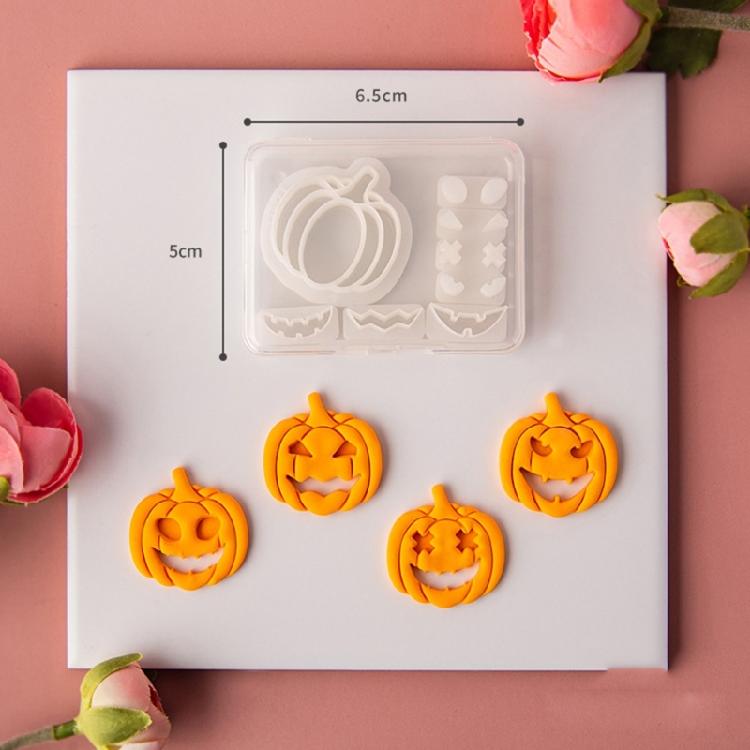 DIY Earrings Cutting Mold Soft Pottery Clay Cutter Plastic Clay Earring Cutters