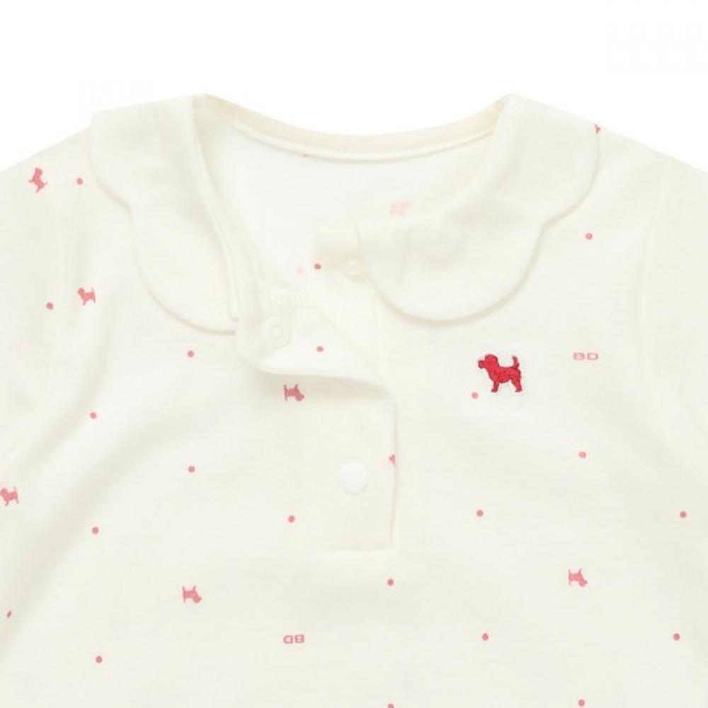 Bluedog Baby Body Suit Rd Bi Collar 45a70 040 24