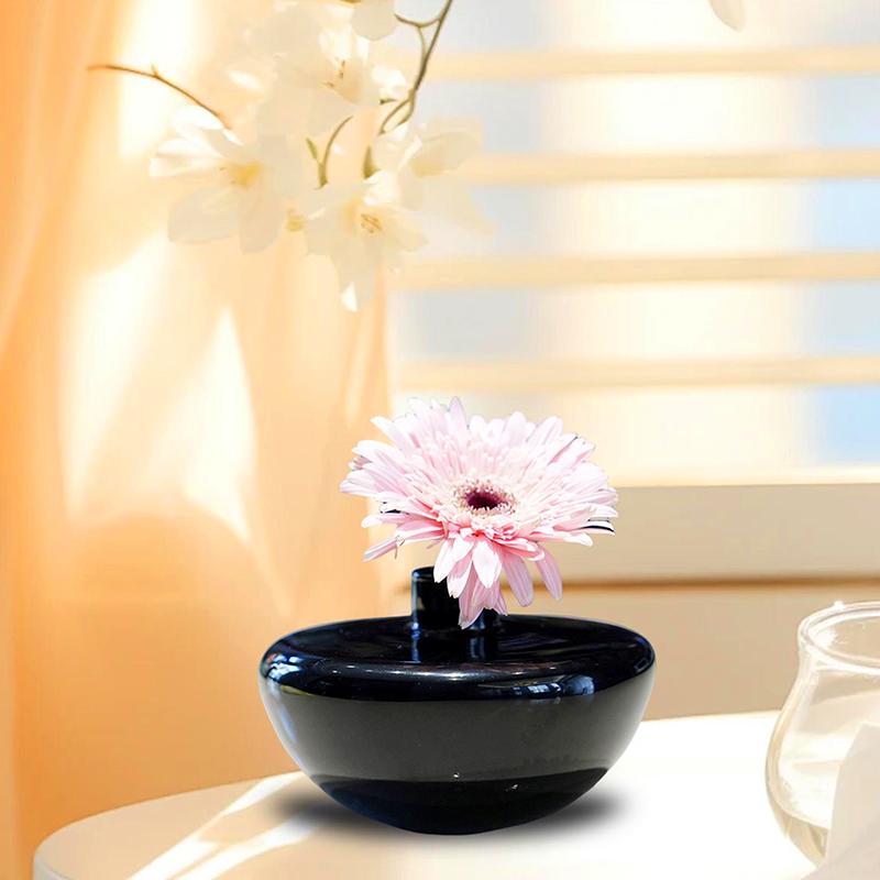 1PCS Half-Moon Shaped Decorative Bowl Creative Multi-functional Blue Aroma Diffuser Bottle Colorful 12.5x8.5cm