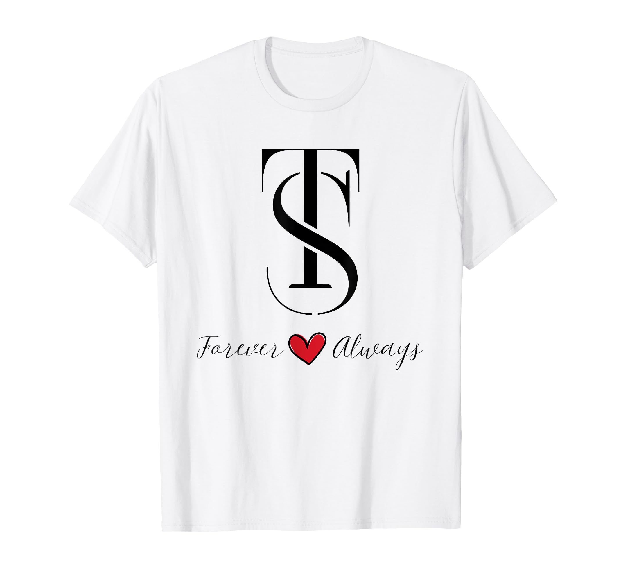 

S & T Couples Initials, Wedding, Anniversary, Mr & Mrs T-Shirt