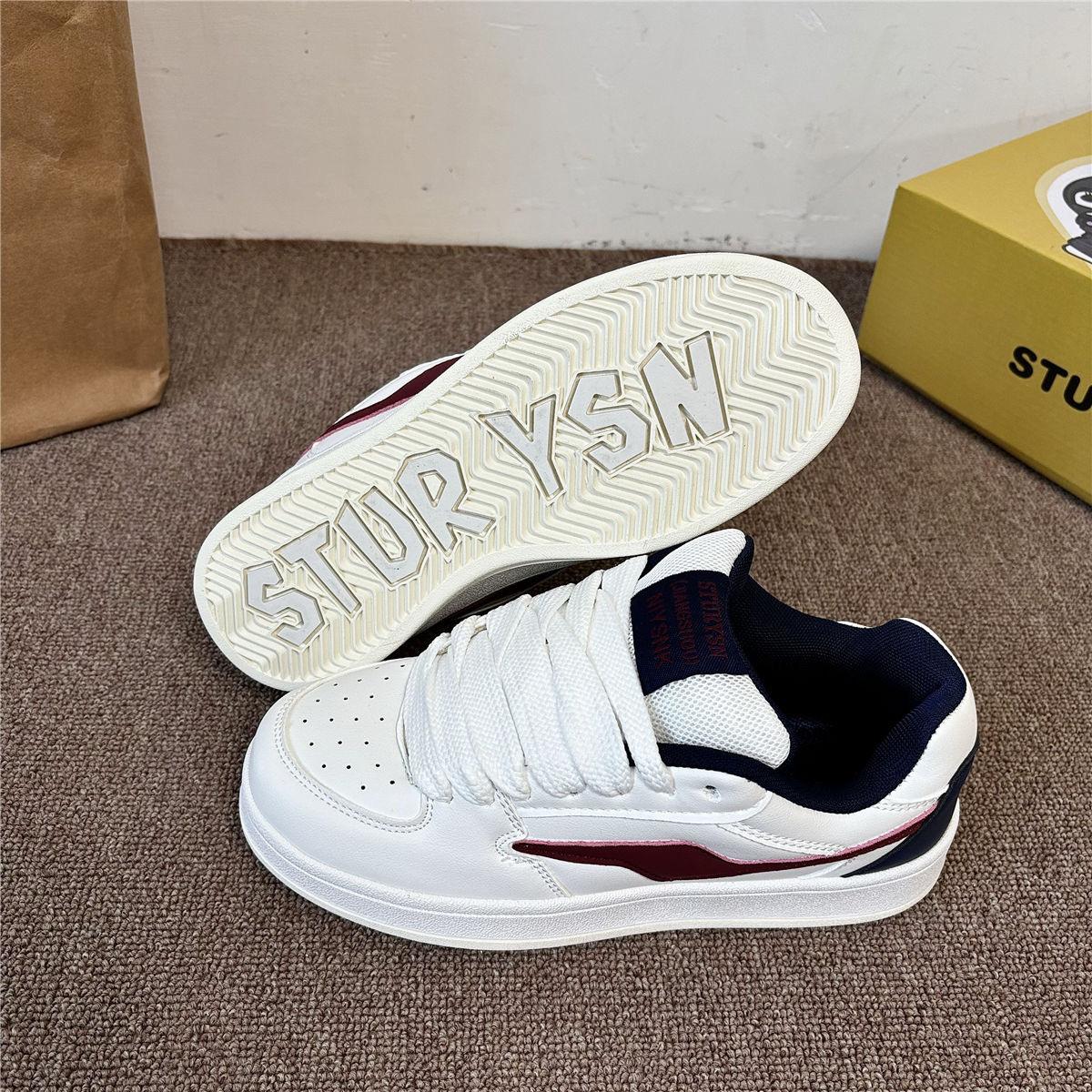 

Student leisure niche design board shoes trendy 20 new Harajuku flat-bottomed street sports shoes women 36