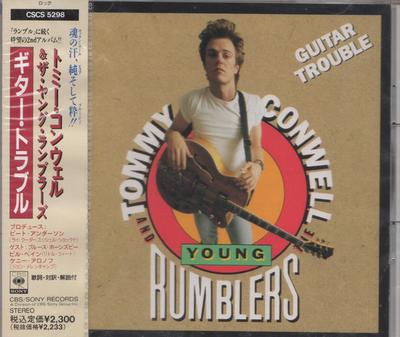 CD TOMMY CONWELL  THE YOUNG RUMBLERS  Guitar Trouble CSCS5298 CBSSony 1990 Japan Rock Gebraucht