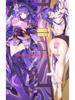 Dakimakura Anime Pillow Cover Raiden Shogun Genshin Impact Christmas 2-Side Print Pillowcase Hugging Body Cushion
