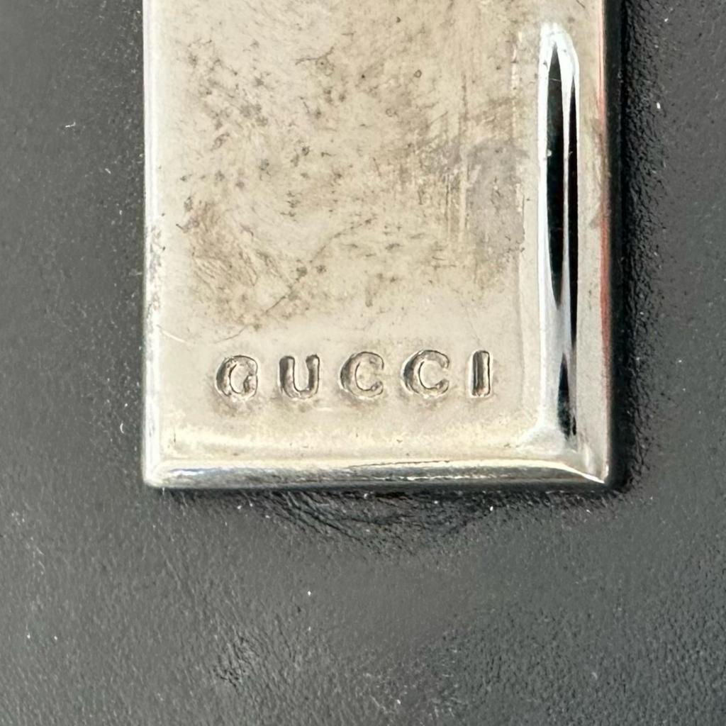 GUCCI Bifold Wallet black mens used