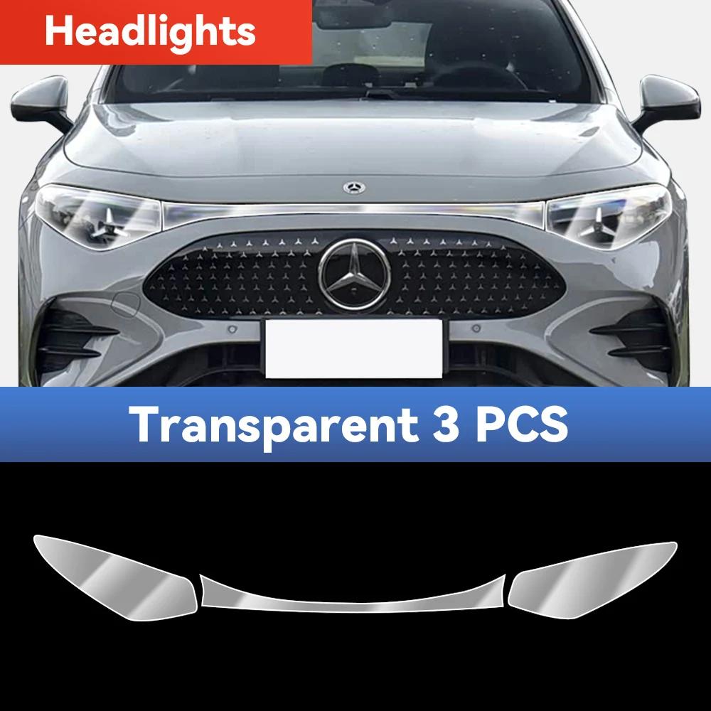 For Mercedes Benz CLA Class 2026 2027 Car Headlight Protective Film TPU Pre Cut Anti-Scratch Headlight Vinyl Film Accessories