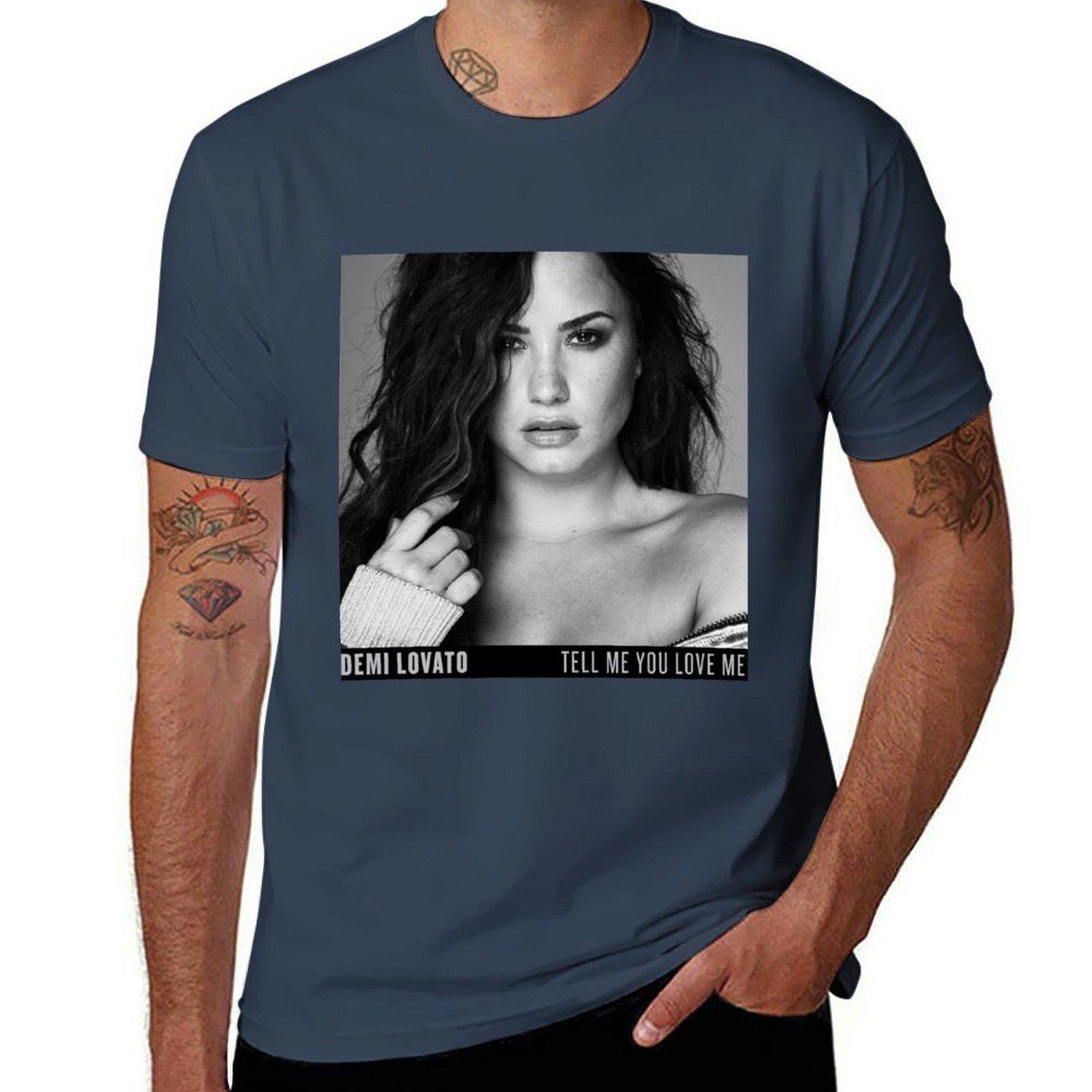 Demi Lovato Shirt Tshirt Sweat Absorbing Sports Tee Shirt S