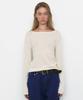Mualeumuseu Cashmere Boat Neck Knit [Ivory]