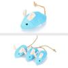3Pcs New Plush Simulation Mouse Cat Toy Plush Mouse Cat Scratch Bite Resistance Interactive Mouse Toy Palying Toy for Cat Kitten