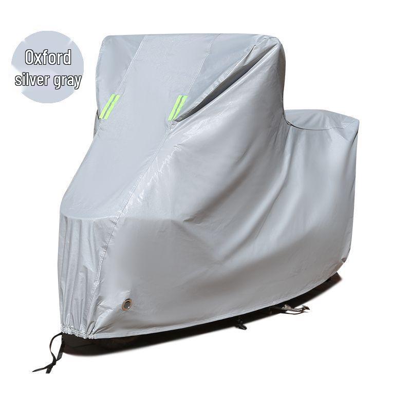 Sun Protection Oxford Cloth Motorcycle Cover for Honda CBF190TR: Thickened, Waterproof, and Durable 3XL