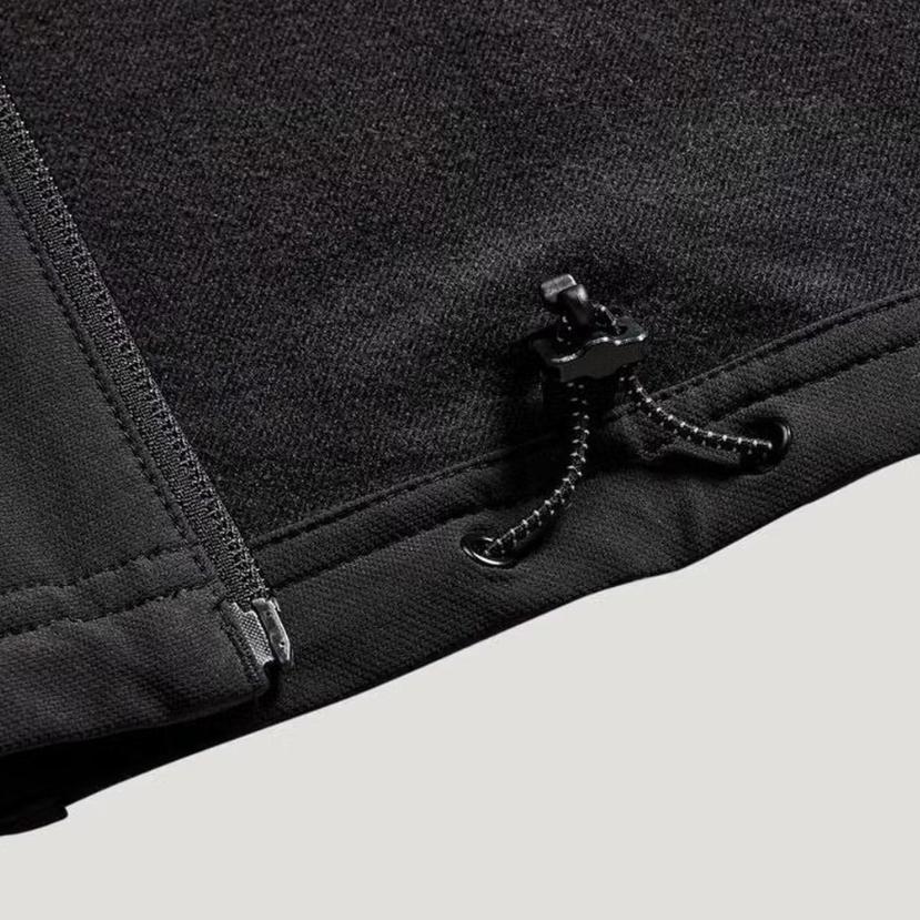 Adidas Softshell Outdoor Hooded Warm Zipper Jacket Men Jackets KD9409