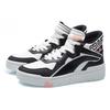 Disney x Li Ning Wave Superwave Mid Casual Mid top Skateboard Shoes Women's Black White AGCQ238-2
