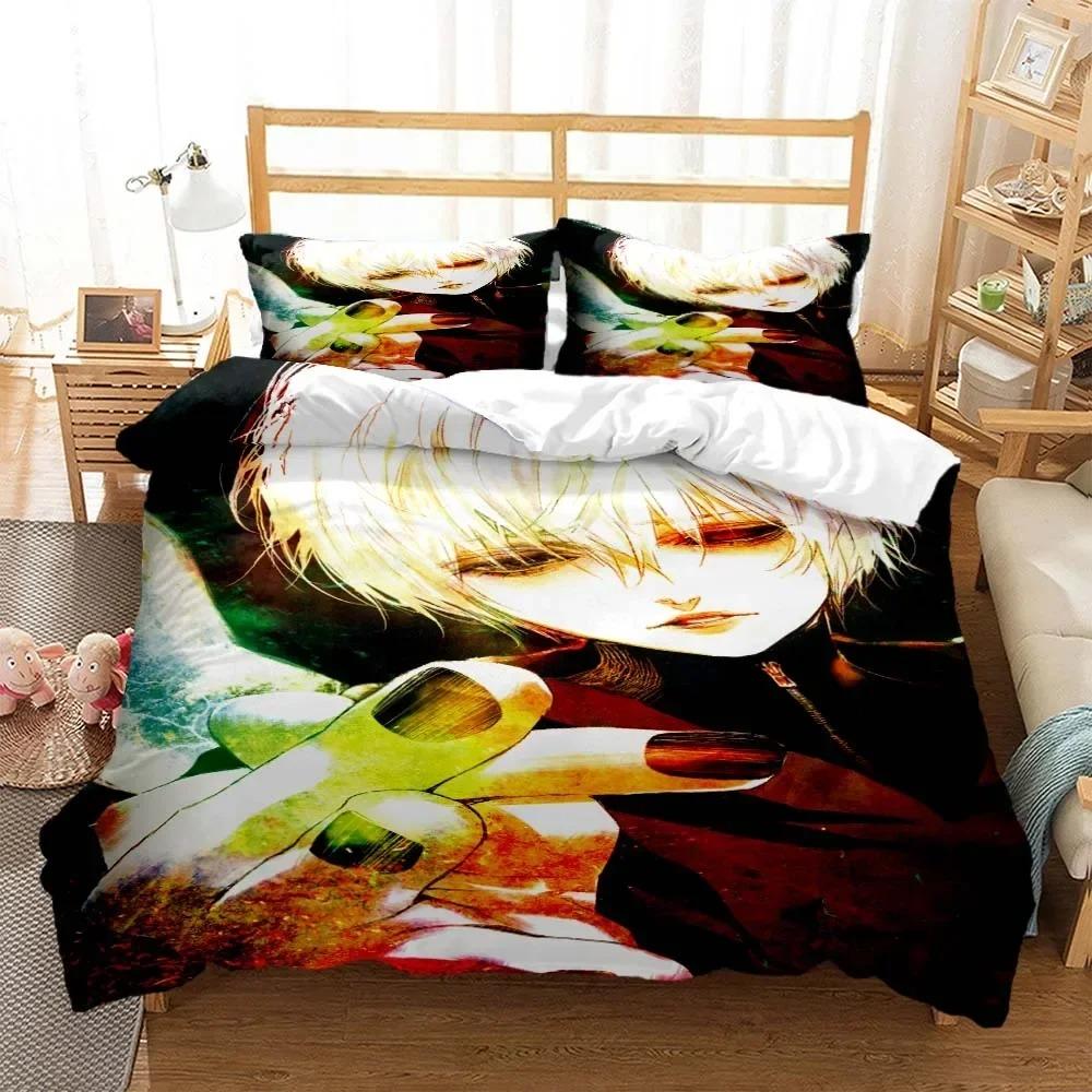 Tokyo Ghoul Bedding Set For Bedroom Soft Modern Bedspreads Comefortable Kids Duvet Cover Quilt Cover And Pillowcase