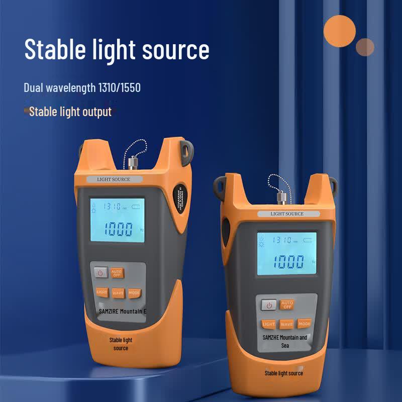 SAMZHE Fiber Optic Power Meter & Stable Light Source Tester