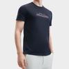 FILA T Shirts Men's Legend Blue Crew Neck Moderate Straight Fit F11M421105FNV